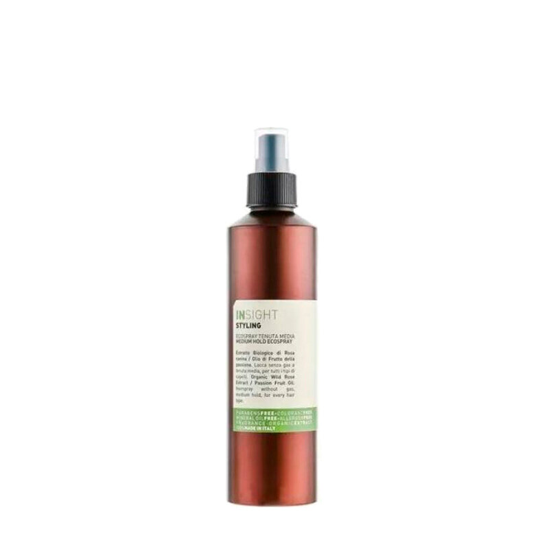 Эколак средней фиксации INSIGHT STYLING Ecospray Medium Hold, 250 мл