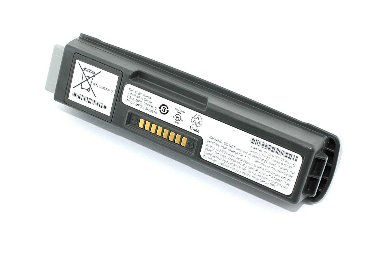 Аккумулятор BTRY-WT40IAB0E для терминала сбора данных Symbol (Motorola) WT4000 WT4070 WT4090, 2330mAh