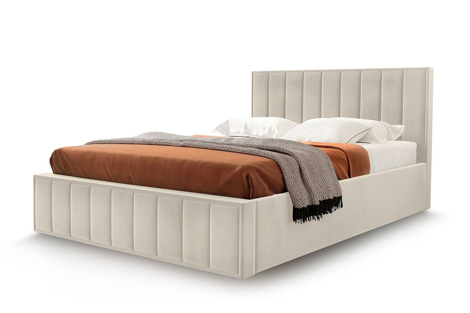 Каркас кровати Hoff Вена, 173х113,5х220, цвет бежевый