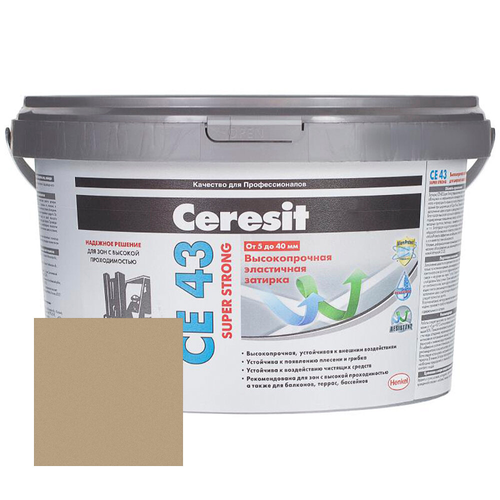 фото Затирка CE 43 5-40 мм багама 2 кг, 1 шт. в заказе