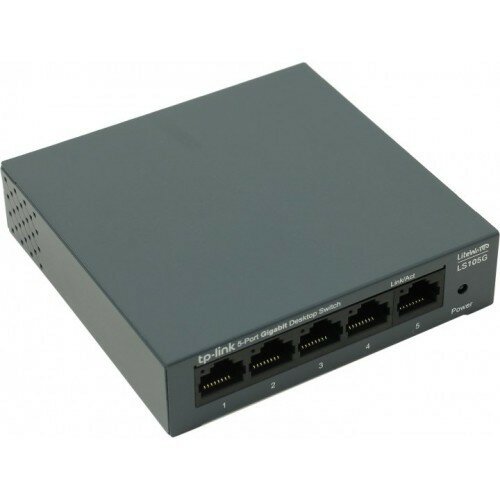 TP-Link LS105G 5-портовый 10 100 1000 Мбит с настольный коммутатор