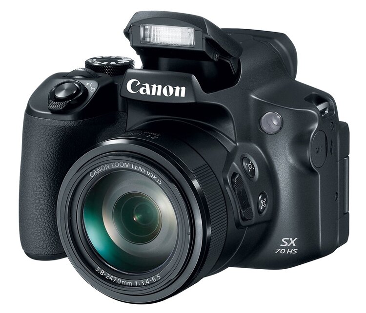 Фотоаппарат Canon PowerShot SX70 HS Black (20.3Mp/65x/4k/Wi-Fi/BT)