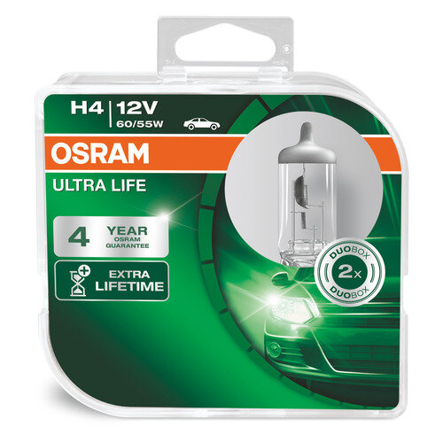    Osram 64193ULT-HCB, H4, 12, 2