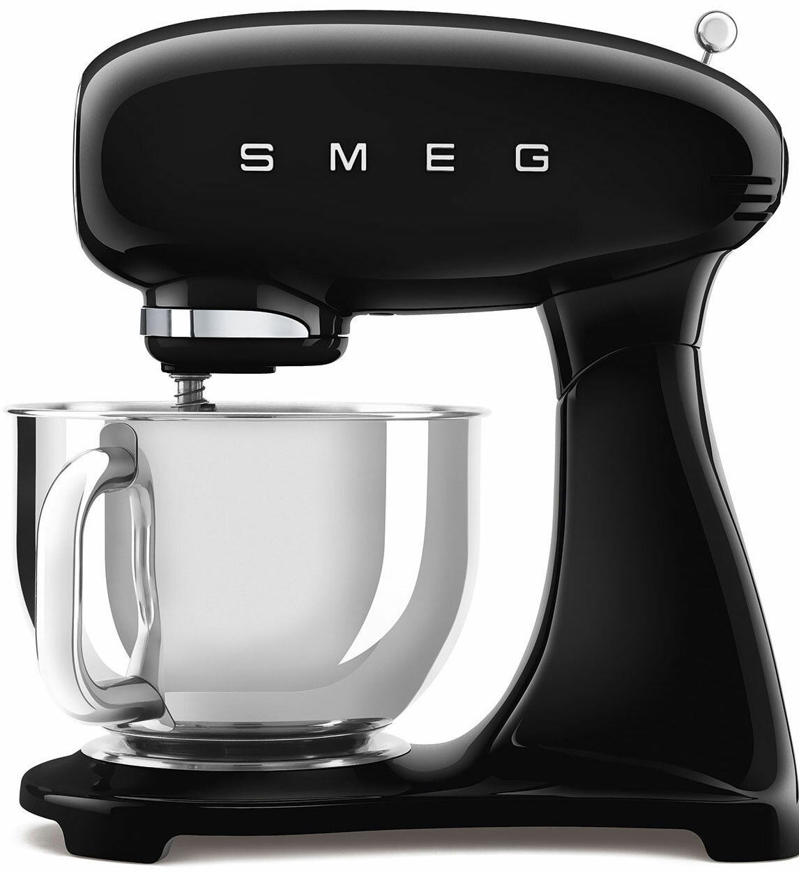 Миксер Smeg SMF03BLEU черный (полностью окрашенный корпус)