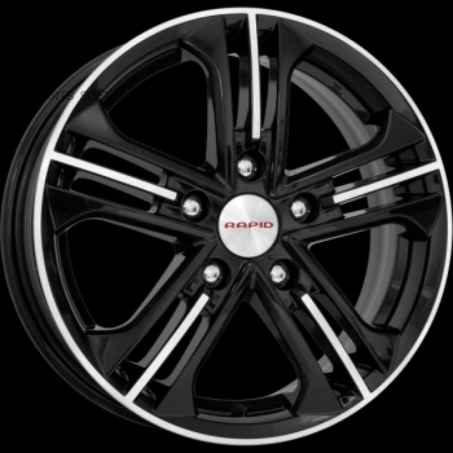  R14081  Trinity- R15x6 5x112 ET47 CB57.1 Almaz_black (615)