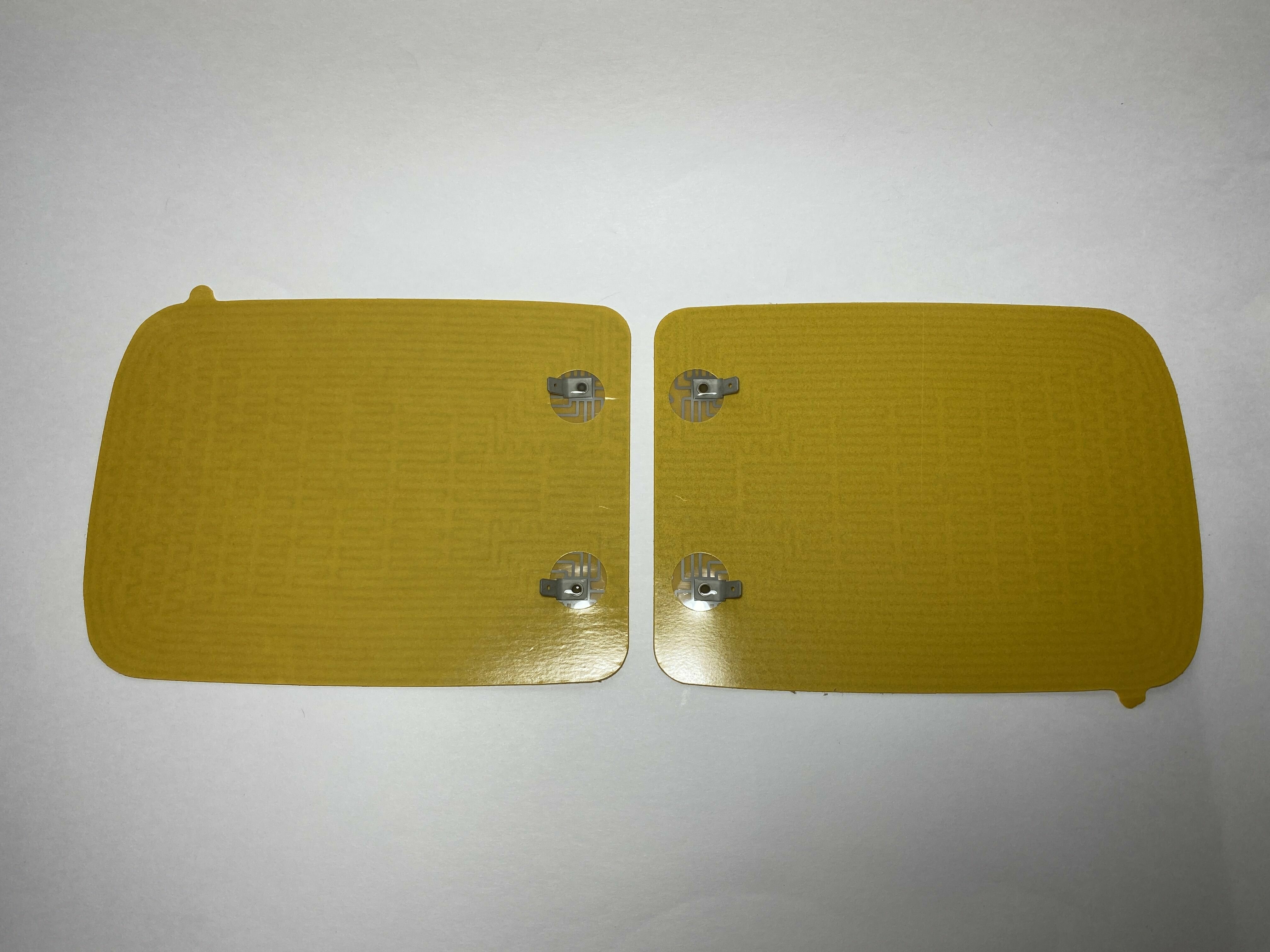 фото Нагревательный элемент бокового зеркала Газель 205х150 мм клей с двух сторон (комплект 2шт)