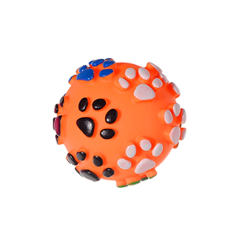 Виниловая игрушка для животных Accessories Мяч Лапки TJ2509-5 1 шт - фотография № 4