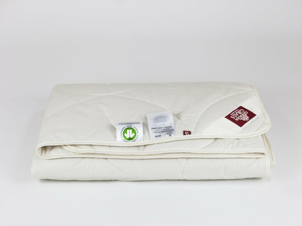 Наматрасник MATTRESS ORGANIC LINEN GRASS легкий 160х200 - фотография № 1