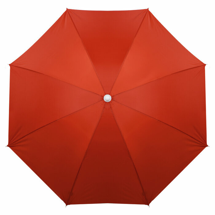 Зонт пляжный "Классика", d=210 cм, h=200 см, цвета микс - фотография № 3