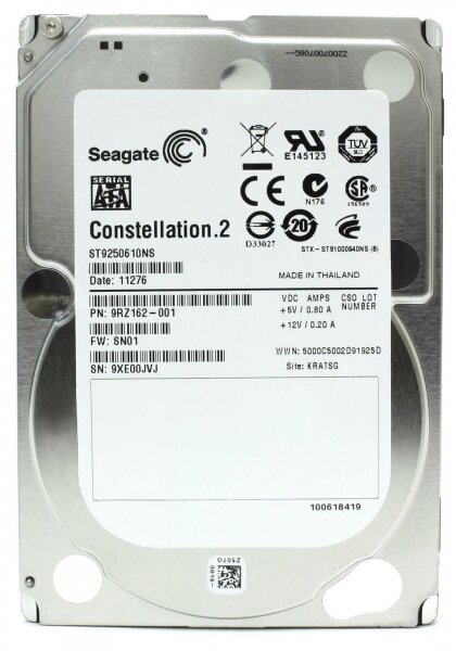 Жесткий диск Seagate ST9250610NS 250Gb SATAIII 2,5" HDD