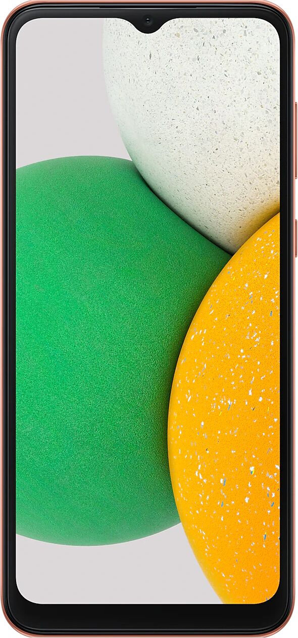 Смартфон Samsung SM-A032F Galaxy A03 Core 32Gb 2Gb медный моноблок 3G 4G 2Sim 6.5" 720x1600 Android 11 Go edition 8Mpix 802.11 b/g/n GPS GSM900/1800 GSM1900 TouchSc microSD max1024Gb