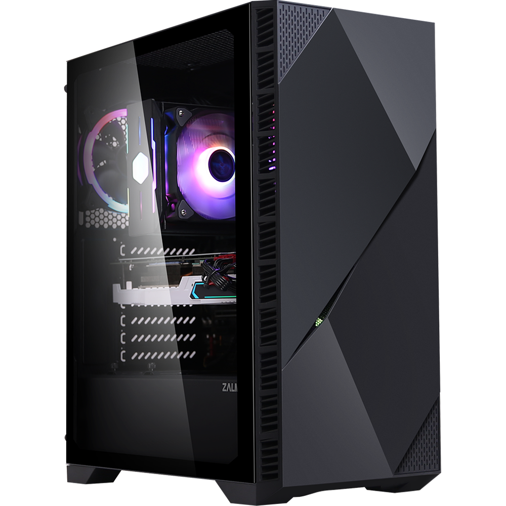 Корпус ATX Miditower Zalman Z3 Iceberg Black