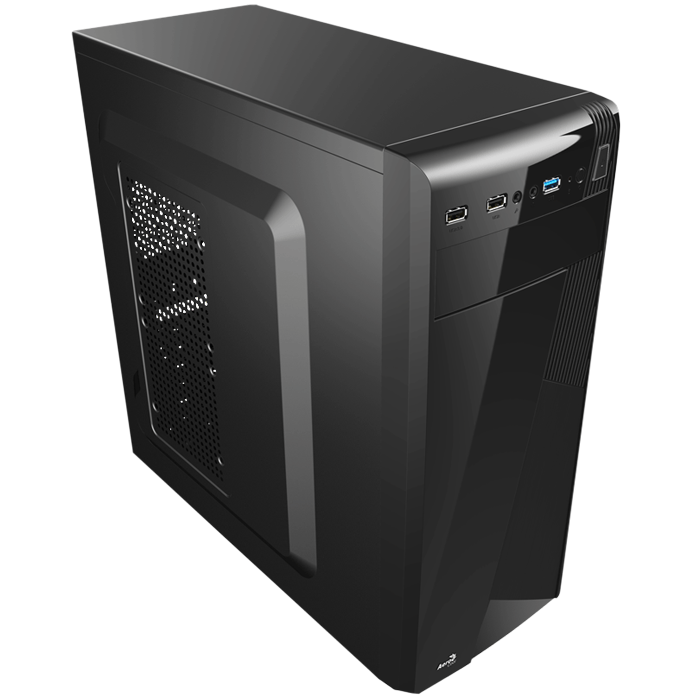 Корпус ATX Miditower AeroCool Cs-1101 Black