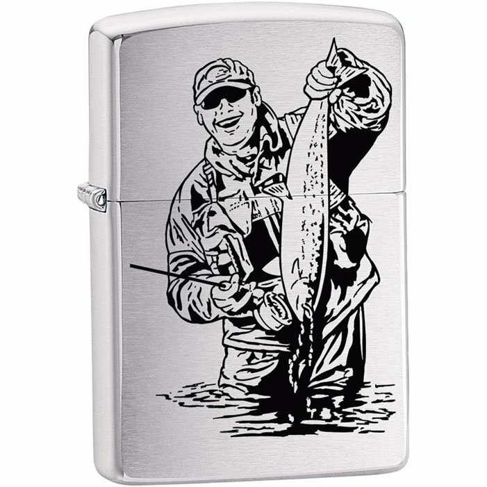 Zippo Зажигалка Zippo 200 Fisherman