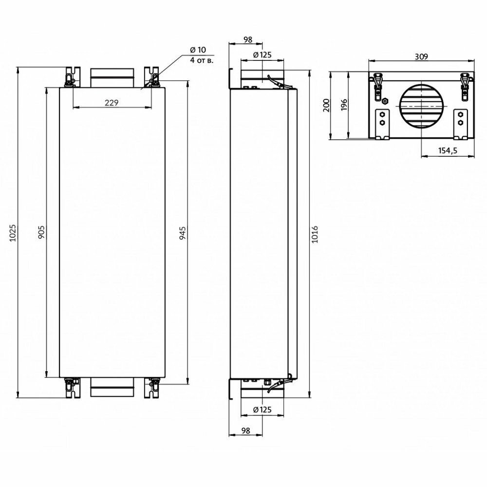 Приточная установка Minibox E-200 Zentec FKO Lite - фотография № 3