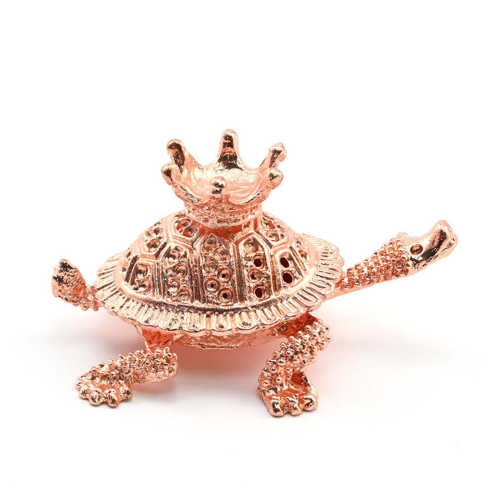фото Подставка для шара металлическая декоративная "Черепашка" цв.медный, 44*58*30мм РадугаКамня