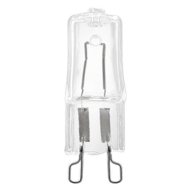 Лампа галогеновая Camelion JCD 220В 40W G9 CL капсульная прозрачная 5553