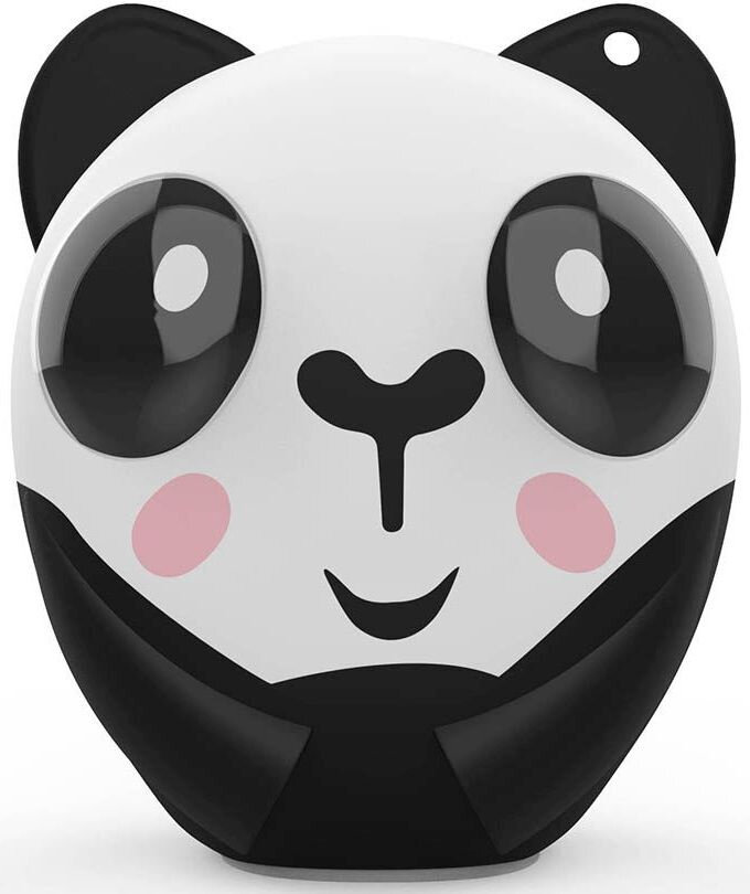 Портативная колонка HIPER Zoo Music Music Panda, 3Вт, белый / черный