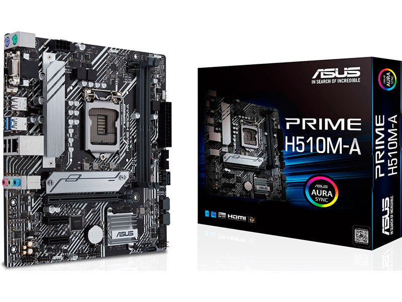 Материнская плата ASUS PRIME H510M-A