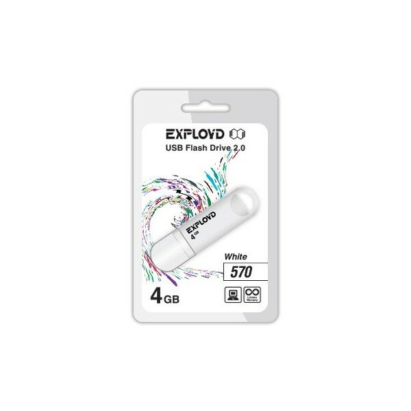 4Gb - Exployd 570 White EX-4GB-570-White