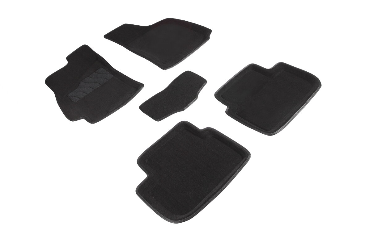 Комплект ковриков 3D MERC E-CLASS W212 черные