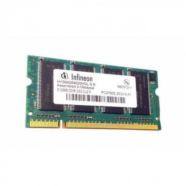 Оперативная память Infineon HYS64D64020HDL-6 DDR 512Mb