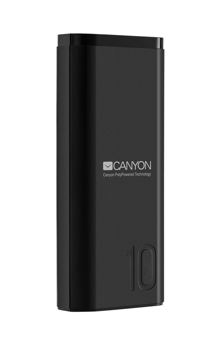 Внешний аккумулятор Canyon CNE-CPB010 10000мАч Power Bank Black