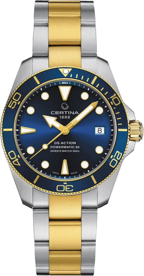 Часы Certina DS Action Diver STC 38mm C032.807.22.041.10
