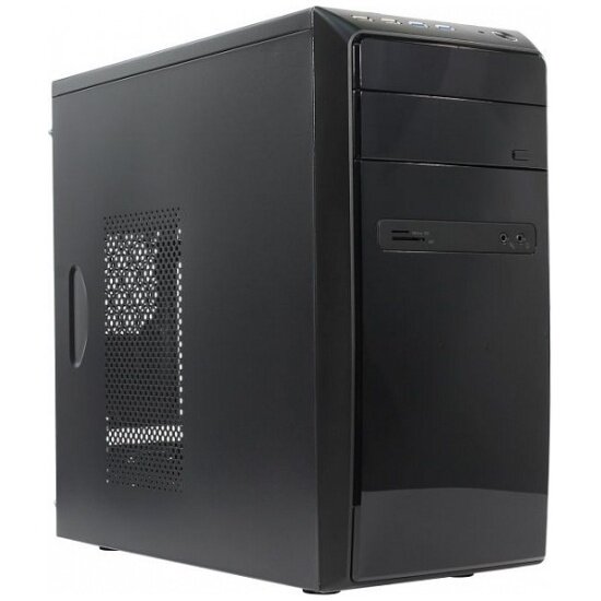 Корпус POWERMAN ES726BK black mATX 6120259 450 Вт