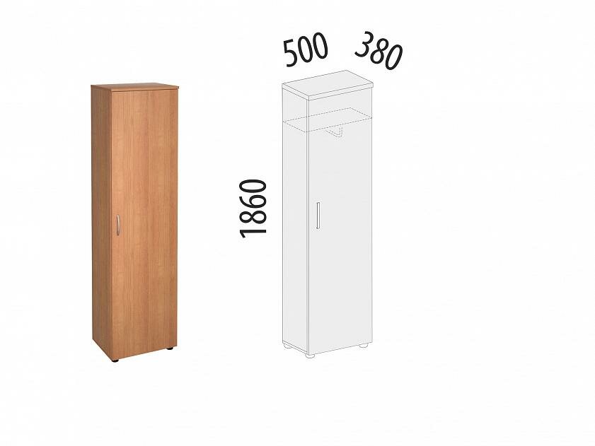 Шкаф для одежды со штангой Рубин 42.34 - фотография № 2