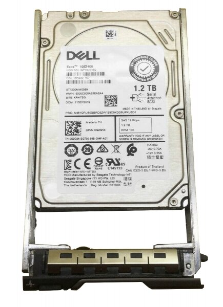 Жесткий диск Dell ST1200MM0099 12Tb 10000 SAS 25" HDD