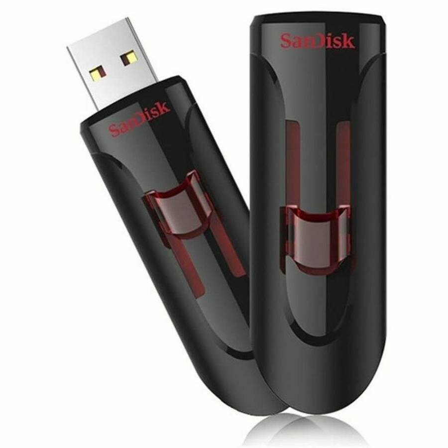 Флешка SanDisk Cruzer Glide 16GB (SDCZ600-016G-G35) USB3.0 черный