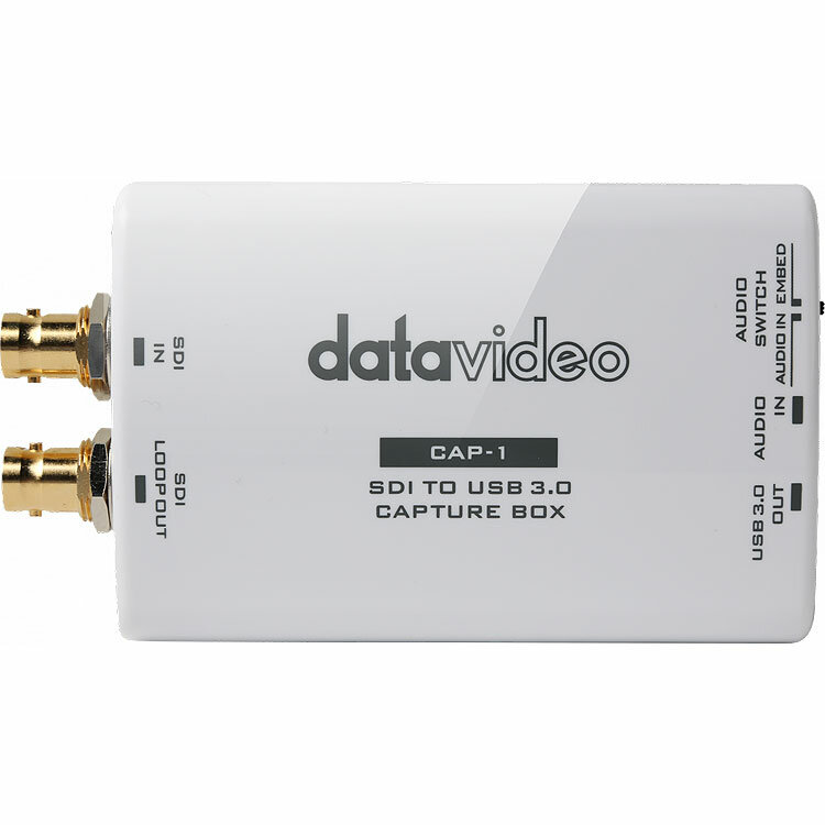 Внешний бокс оцифровки Datavideo CAP-1 SDI в USB 3