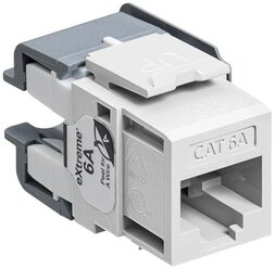 Модуль Brand-Rex eXtreme (6110G-RW6) информ.RJ45 кат.6A UTP бел.