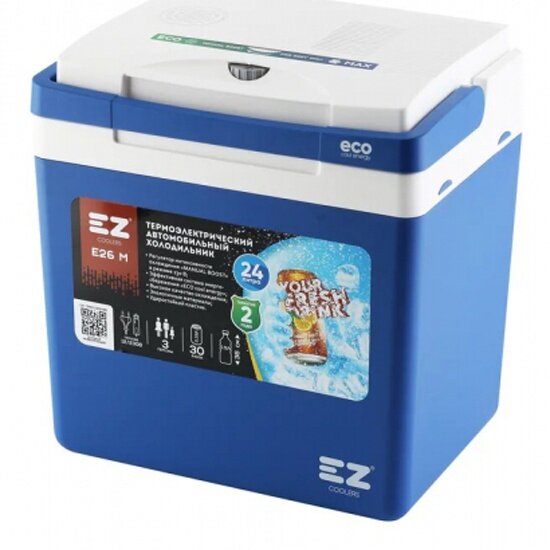 Термоэлектрический контейнер охлаждения EZ COOLERS E26M 12/230V Blue