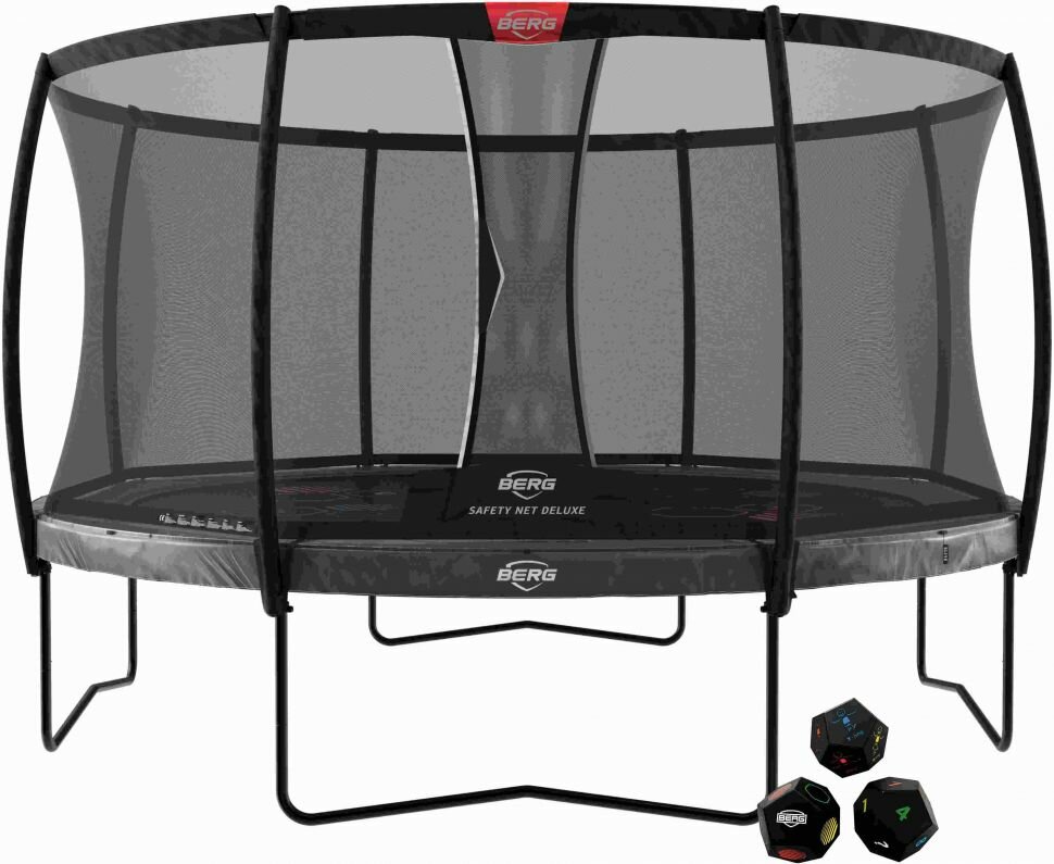 Berg Батут Berg Elite Regular 430 Grey Levels + Safety Net Deluxe