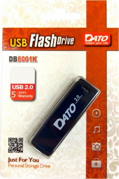 Флешка Dato 16Gb DB8001 DB8001K-16G USB2.0 DB8001K-16G