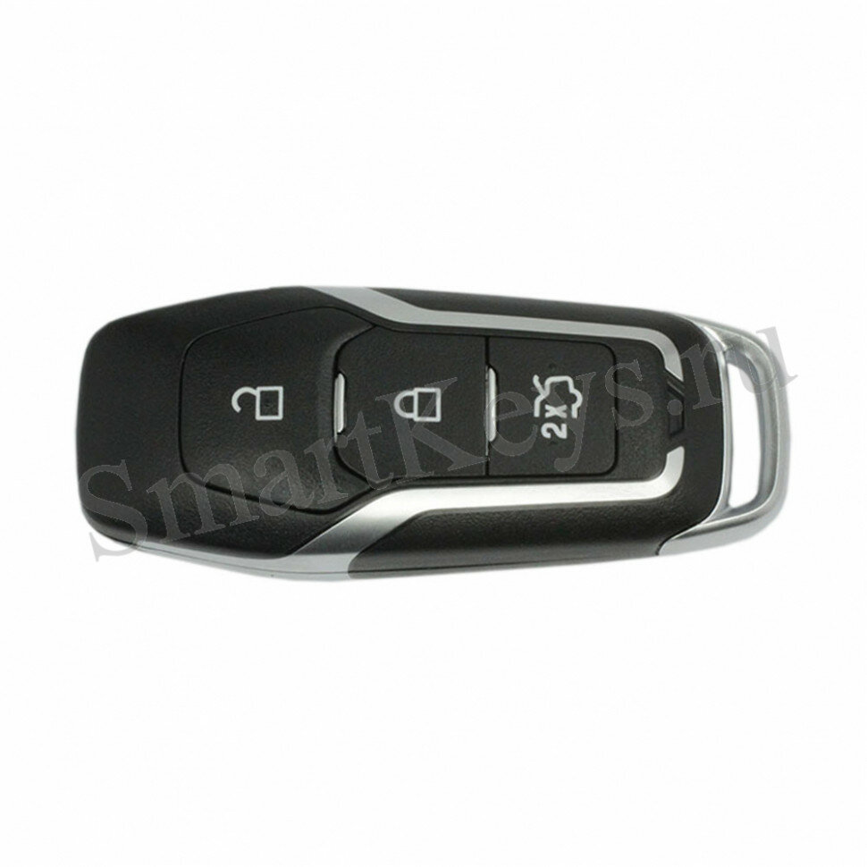 Смарт ключ Mustang пять кнопок с чипом Hitag Pro2  частота 902Мгц