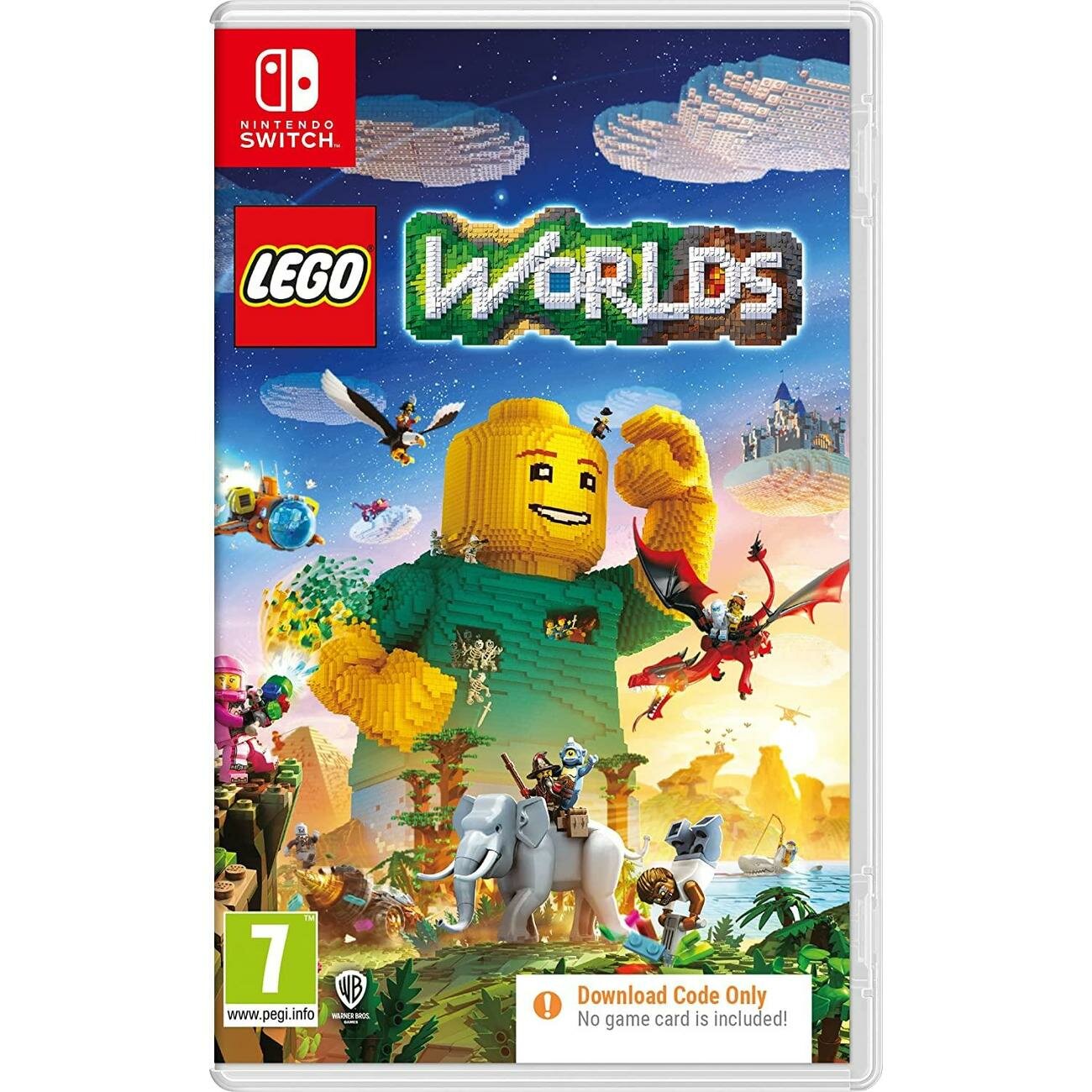 Игра WB Games LEGO Worlds. Код загрузки без картриджа