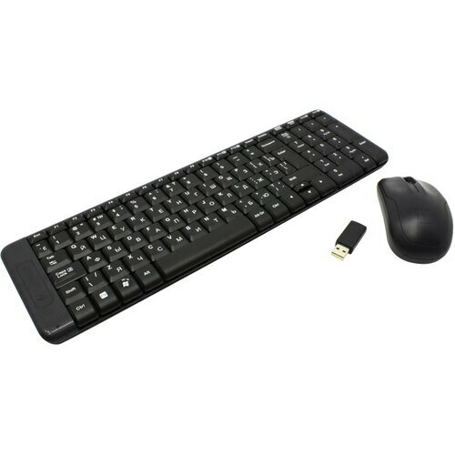 Комплект клавиатура и мышь Logitech Wireless Combo MK220