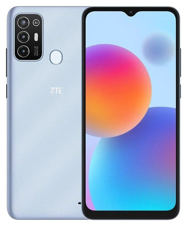 Смартфон ZTE Blade A52 4/64Gb, синий