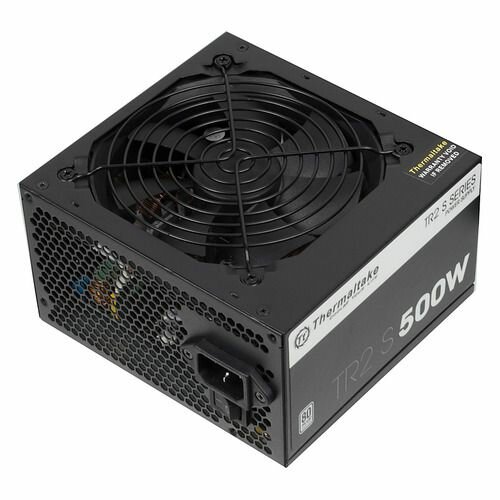 Блок питания Thermaltake TR2 S, 500Вт, 120мм, черный, retail [ps-trs- 0500npcweu-2]