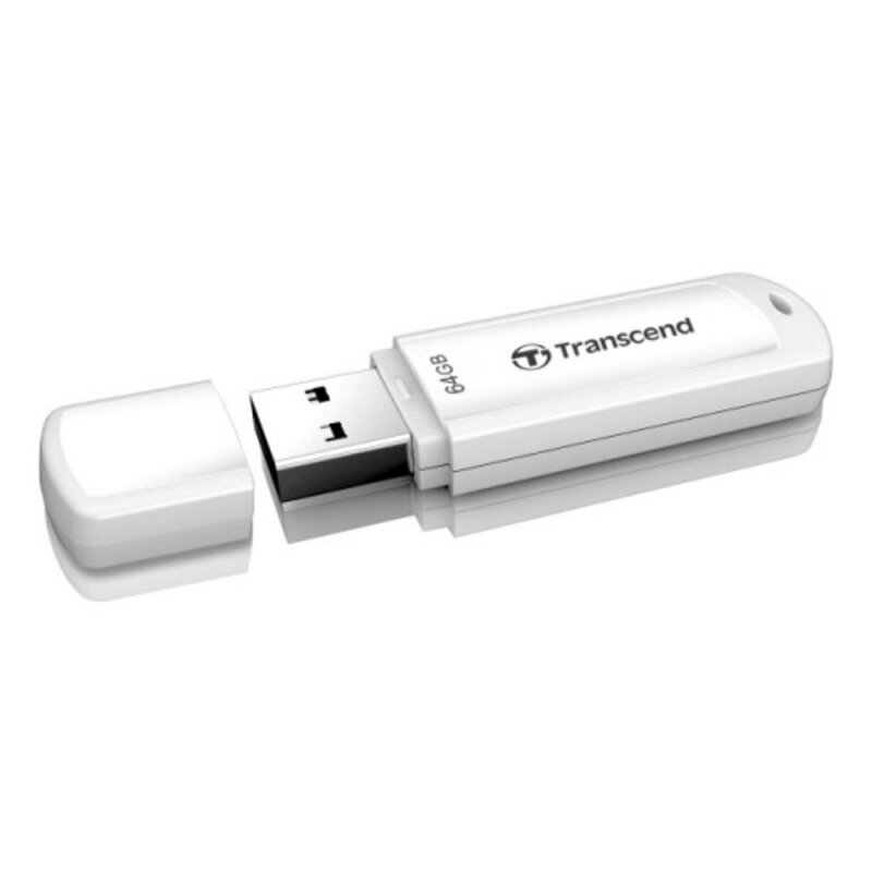 Флеш-память Transcend JetFlash 730, 64Gb, USB 3.1 G1, бел, TS64GJF730 843962