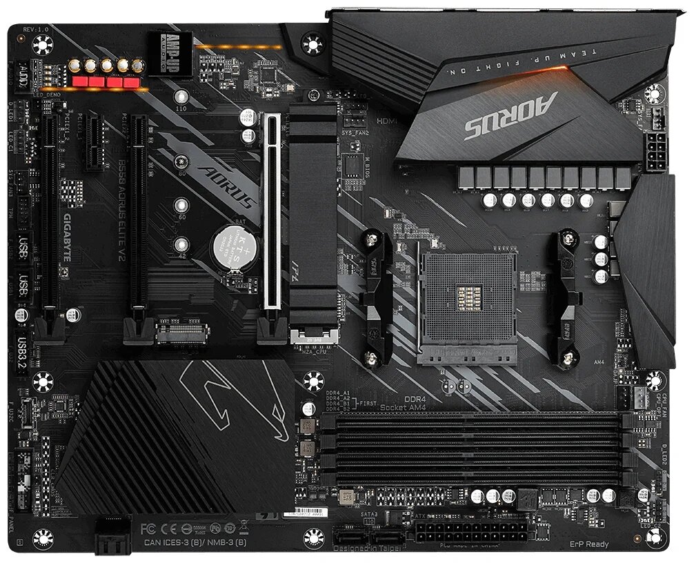 Материнская плата GIGABYTE B550 (B550 AORUS ELITE V2 1.2)