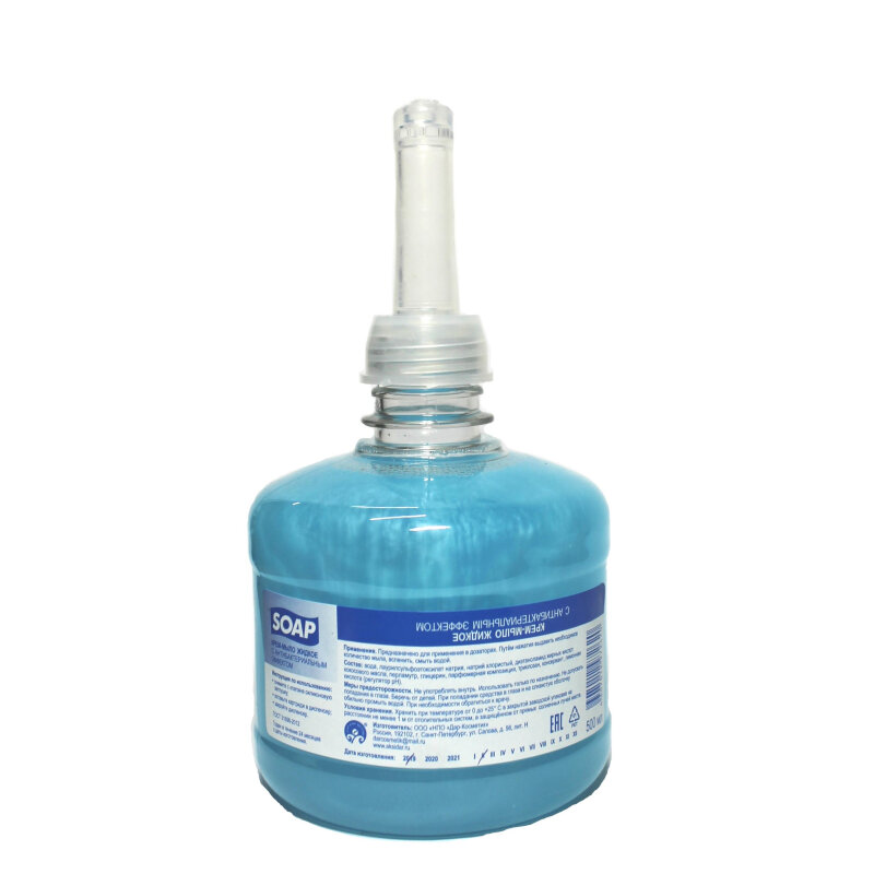 фото Картридж с жидким мылом Флородель крем-мыло с антибак эффектом S2 500мл