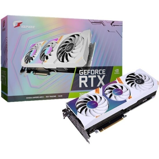 Видеокарта COLORFUL GeForce RTX 3060 Ultra W OC 12G