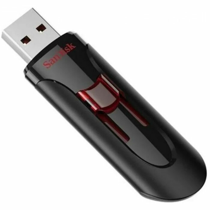 Флеш-диск 16Гб SanDisk Cruzer Glide (SDCZ600-016G-G35) USB 3.0 Черный