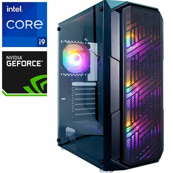 Компьютер PRO-1200578 Intel Core i9-11900K 3500МГц, Intel H510, 64Гб DDR4 3200МГц, NVIDIA GeForce GTX 1050 Ti 4Гб, SSD 480Гб, HDD 2Тб, 500Вт, Midi-Tower