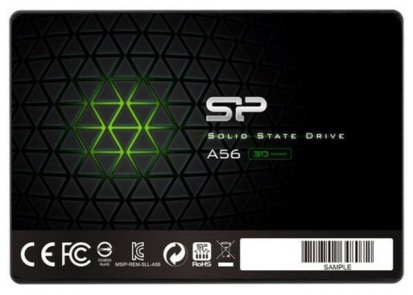 Твердотельный накопитель SSD 2.5" 256Gb Silicon Power A56 SP256GBSS3A56B25