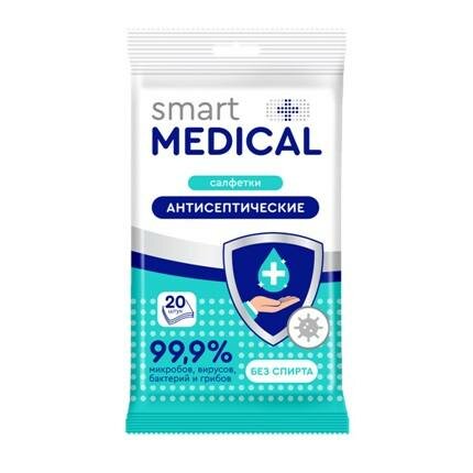 Smart Medical Салфетки антисептические (без спирта)